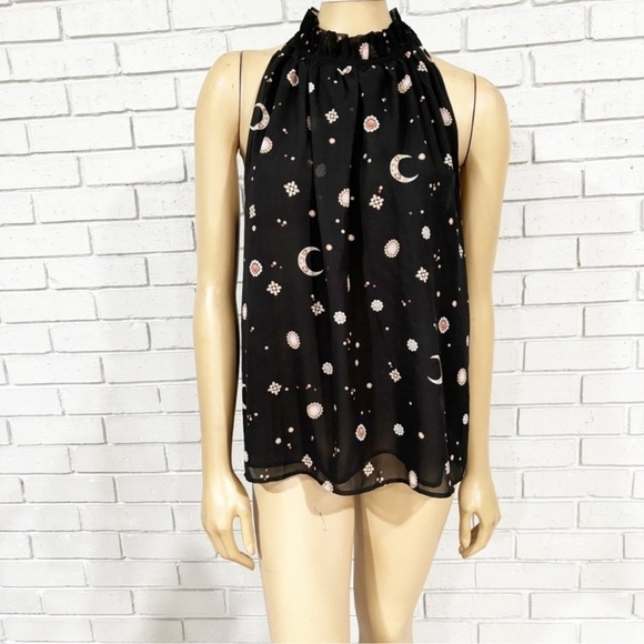 Ann Taylor Women’s Garland High Neck Top - Picture 2 of 5